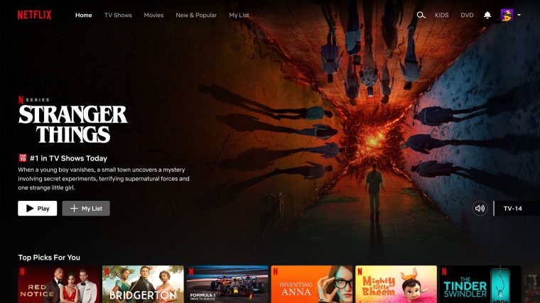 Netflix personalized recommendations
