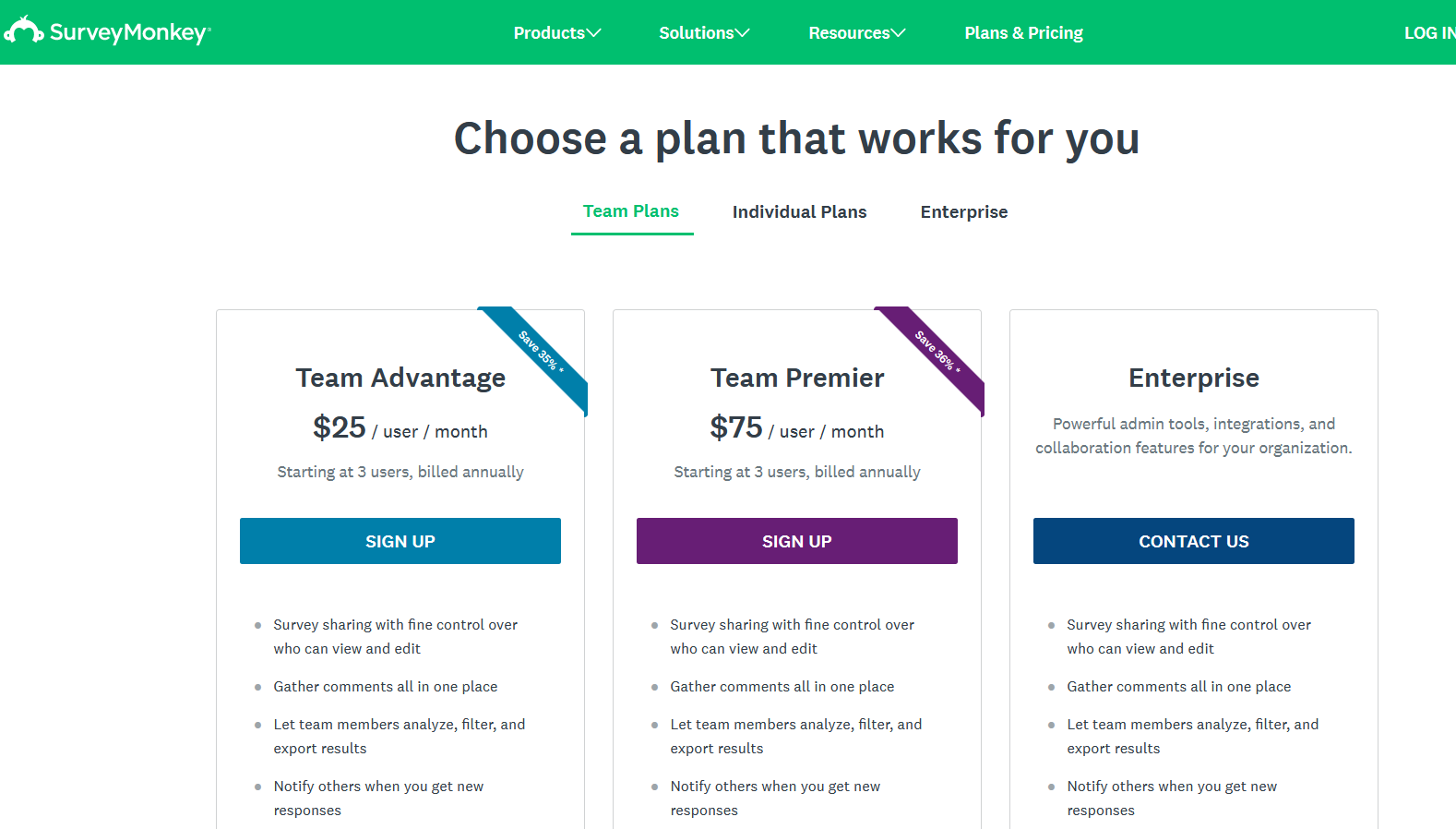 surveymonkey is a leading customer feedback tool