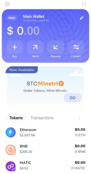best wallet homescreen