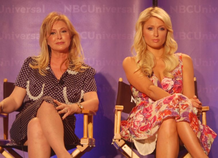 Kathy Hilton and Paris Hilton