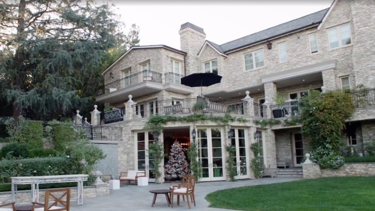 Kathy Hilton's mansion