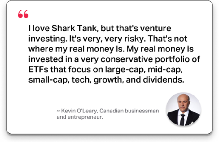 kevin o'leary diversification quote
