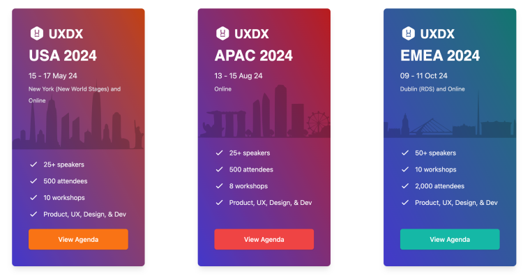 UXDX conference