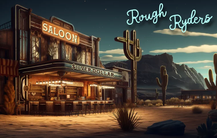 Rough Ryders Silver Dollar Saloon