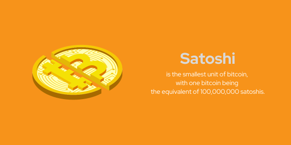 The definition of satoshi.