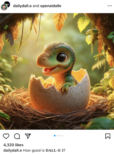 DALL-E Instagram post