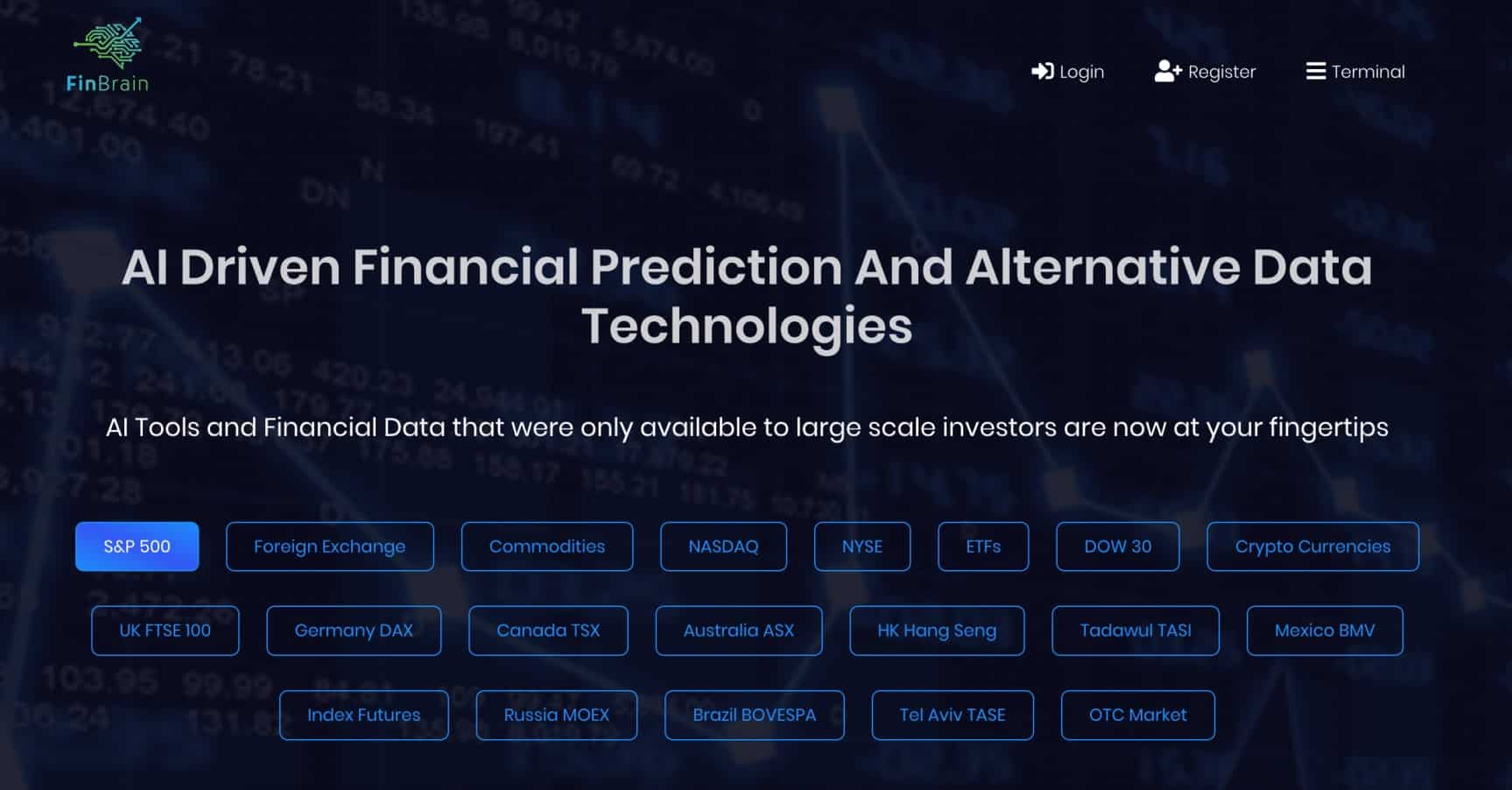 FinBrain stock price predictions