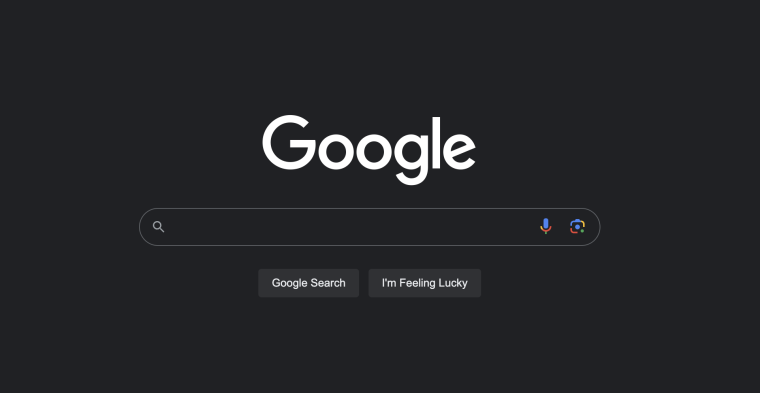 Google dark mode