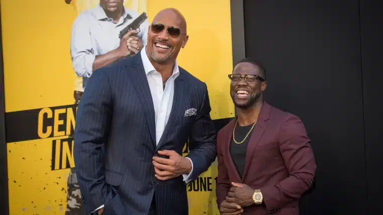 Kevin Hart and Dwayne Johnson