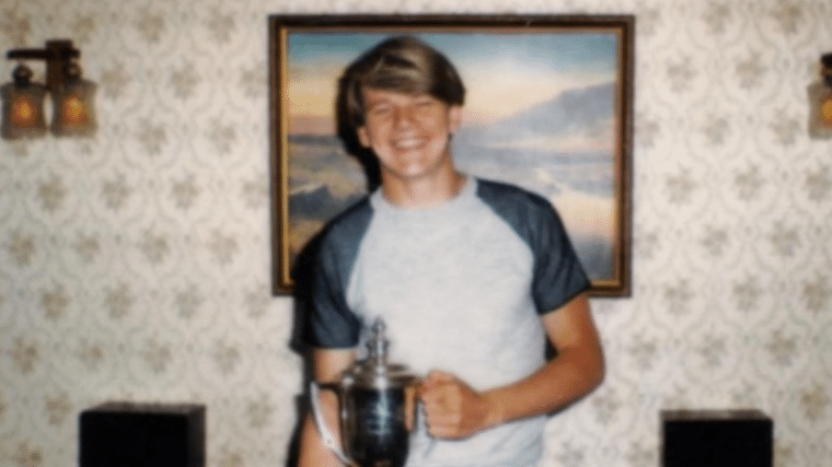 Gordon Ramsay as a teenager