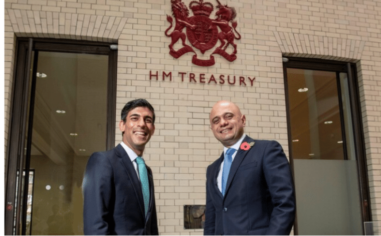 rishi sunak and sajid javid