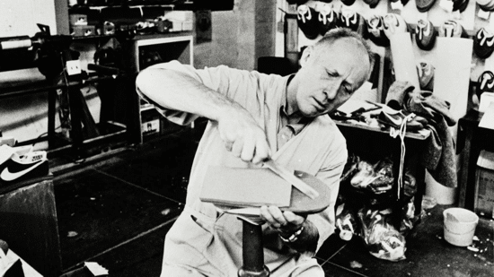 Bill-Bowerman-Shoe-Making
