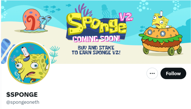 Sponge Twitter