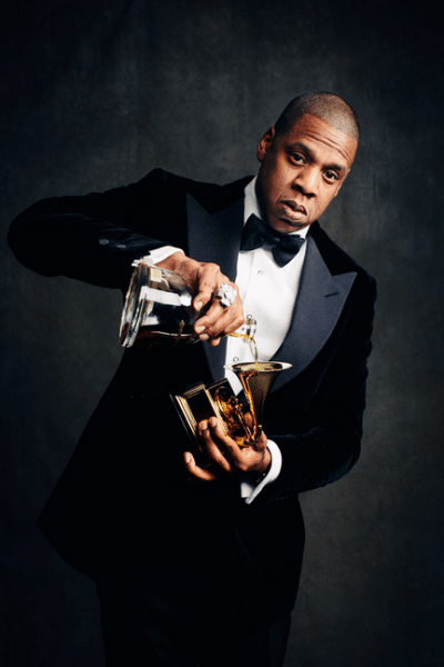 Jayz pouring a drink