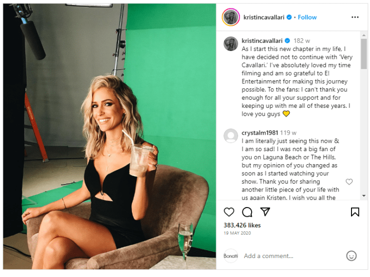 kristin cavallari divorce instagram