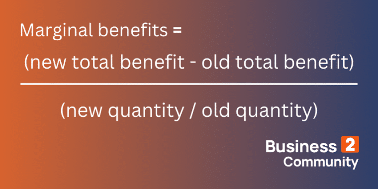 marginal benefits