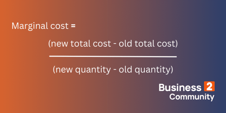 marginal cost