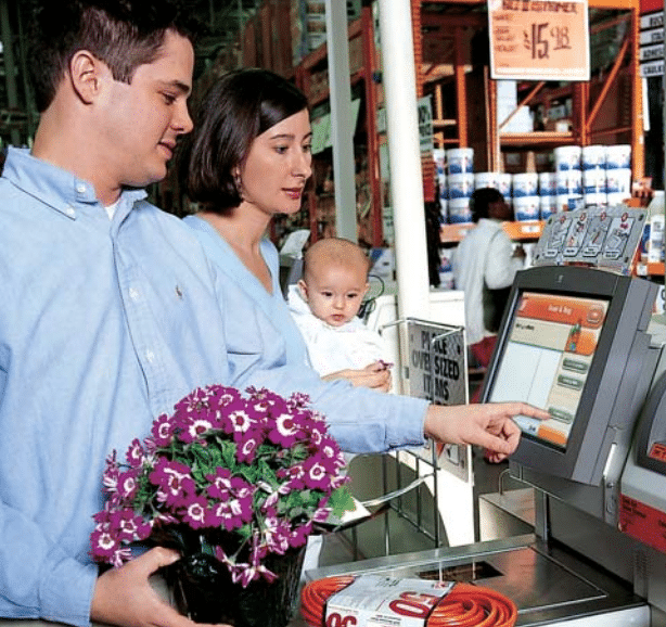 Self Check Out Home Depot