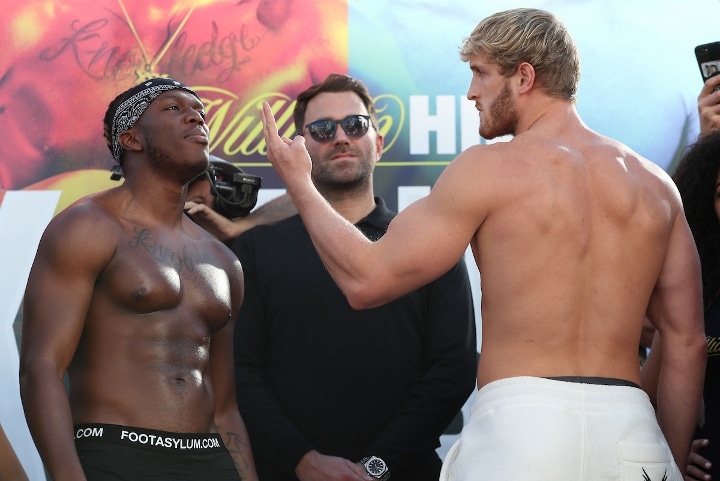 KSI Logan Paul weigh in