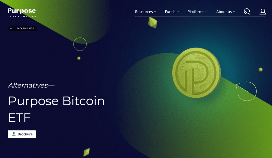 purpose etf homepage