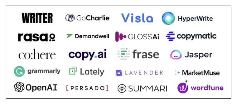 AI writing tools