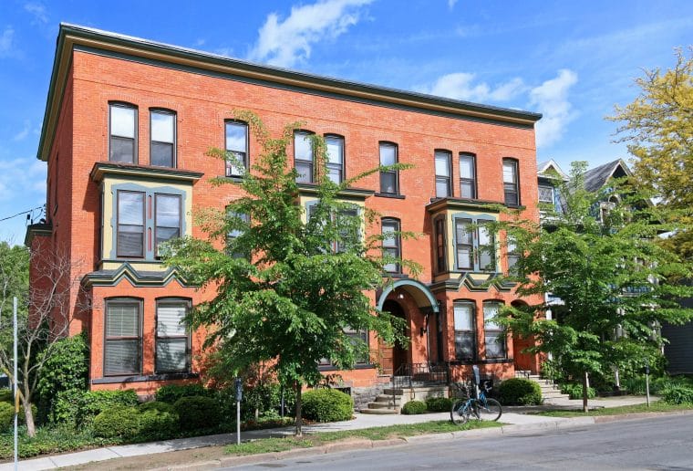 small apartment building