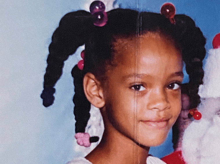 rihanna childhood