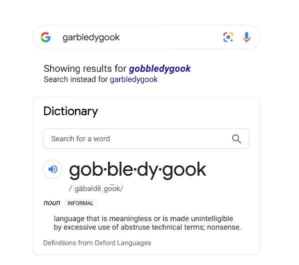 Google Spell Check
