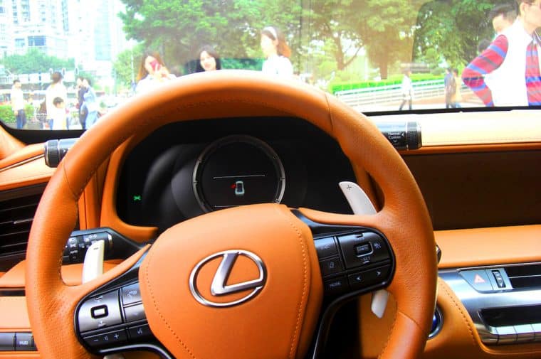 lexus steering wheel