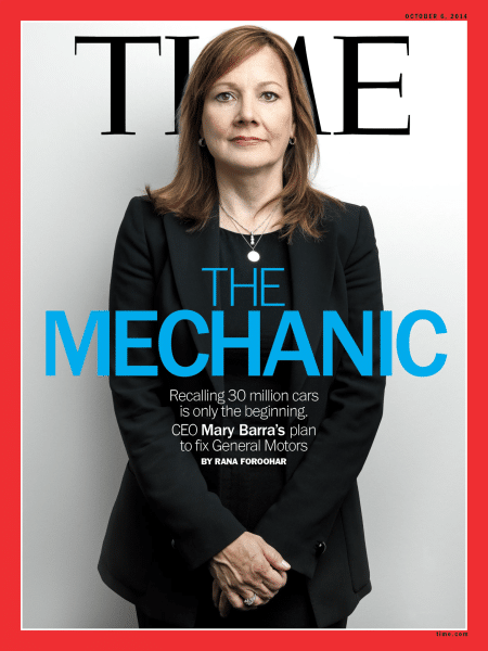 Mary Barra Time magazine