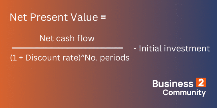 net present value formula