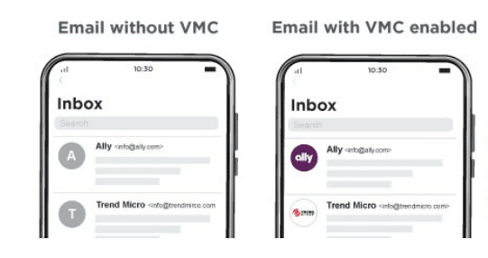 email with logo