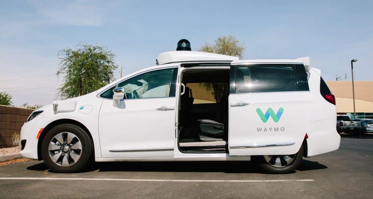 Waymo cars from Alphabet