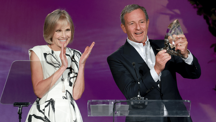 bob iger receives award