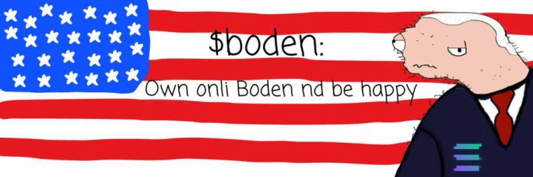 boden website features joe biden memes