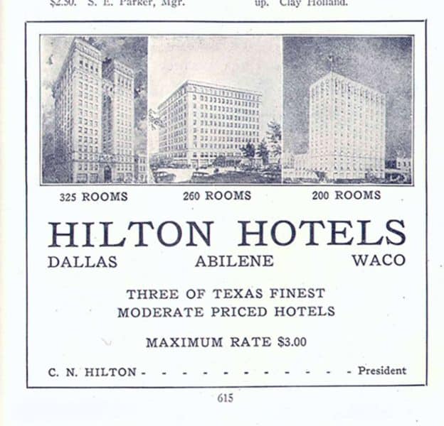 hilton hotels waco