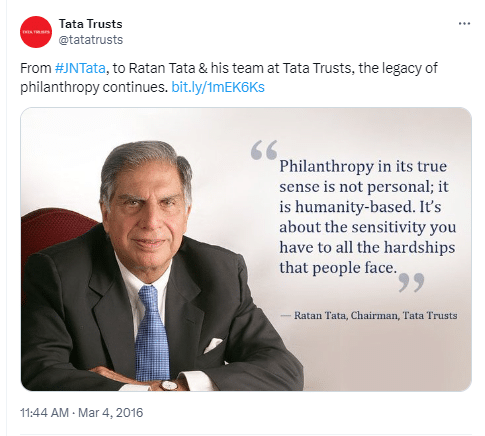 quote from Ratan Tata