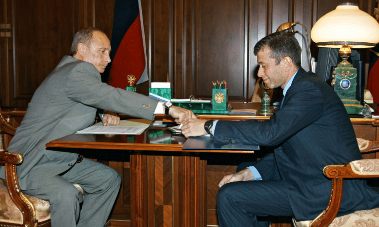 roman abromavich and putin