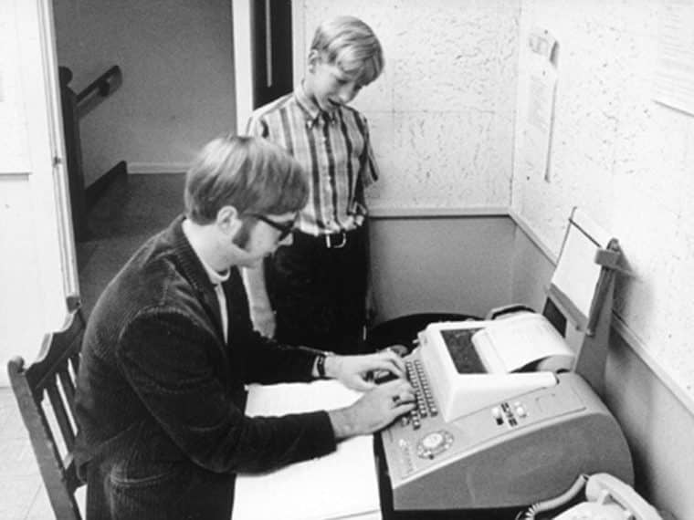 tech company microsoft founders bill gates and paul allen