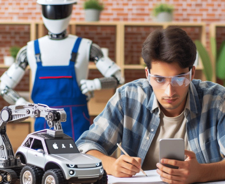 engineer formerly working on apple car now working on apple robot