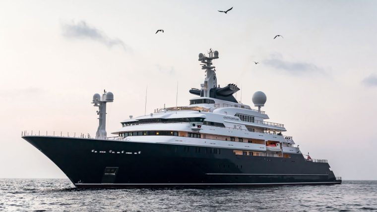the octopus yacht