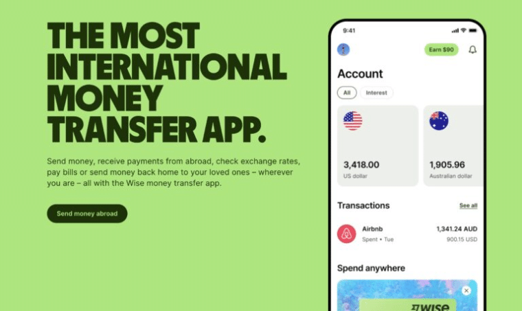 wise promo page