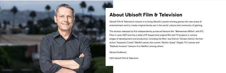 Ubisoft Films and Entertainment