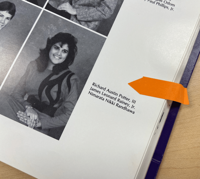 Nikki Haley's yearbook photo