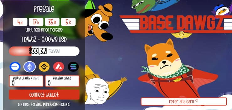 base dawgz token presale