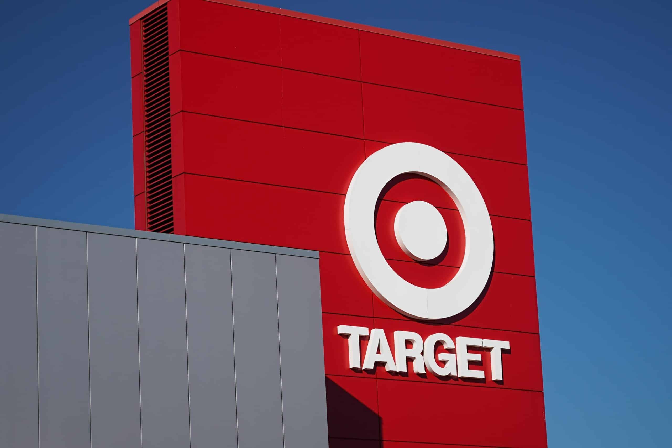 Target logo on building