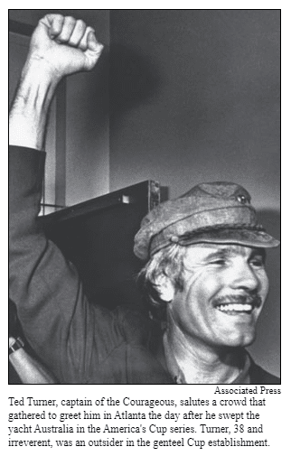 ted turner sailing