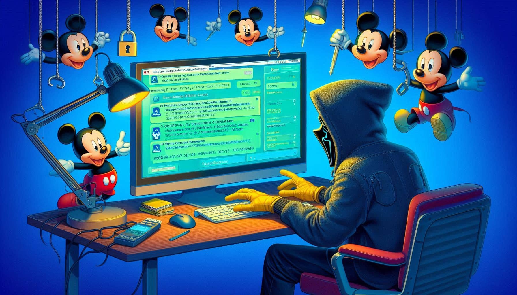 hackers get their hands on 1.1tb of data from disney slack