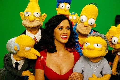 katy perry simpsons