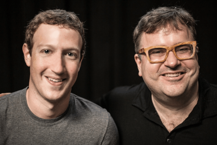 Reid Hoffman and Mark Zuckerberg